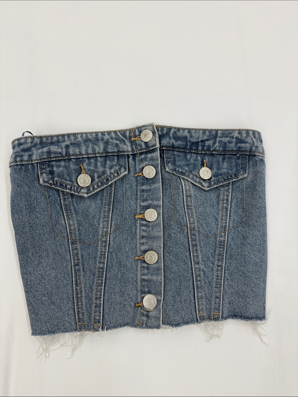 Denim Crop Top